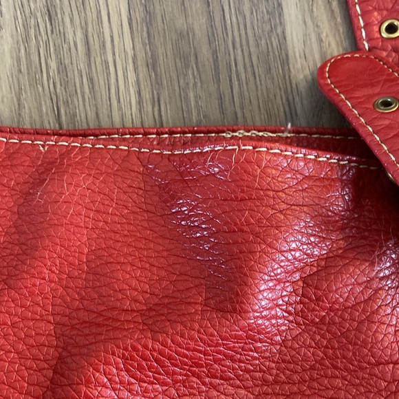 Red by Marc Ecko PU Leather Tote Bag - Picture 6 of 16